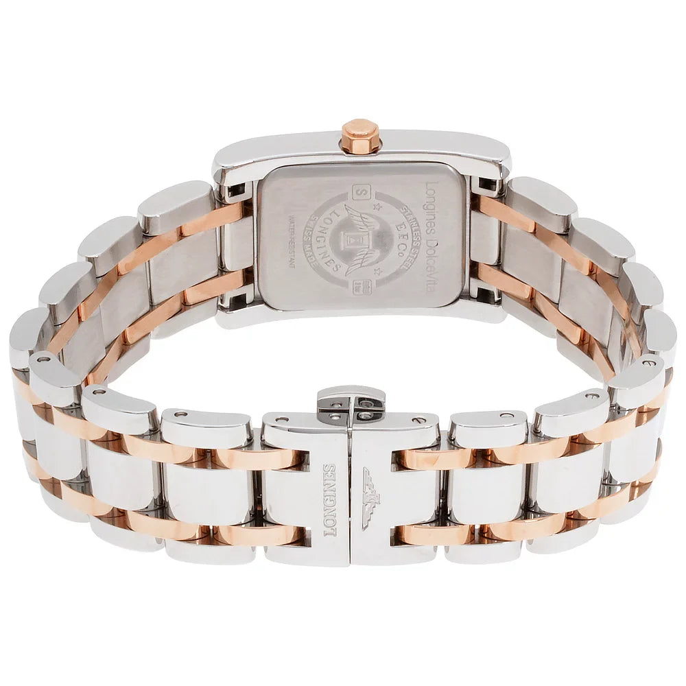 Longines DolceVita White Dial Stainless Steel Ladies Watch
