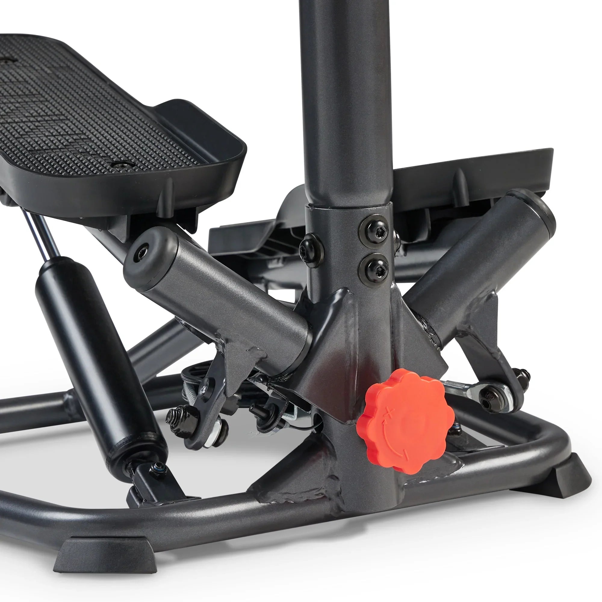 Sunny Health & Fitness Smart Stair Stepper Machine with Handlebar – -