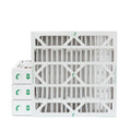 Glasfloss  20x20x4  10 Pleated  Furnace Air Filters. Box of 4. Exact Size: 19-1/2 x 19-1/2 x 3-3/4