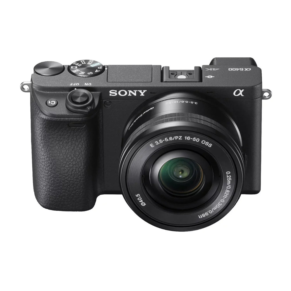 Sony / Mirrorless Digital Camera with 16-50mm (Black) Holiday Bundle