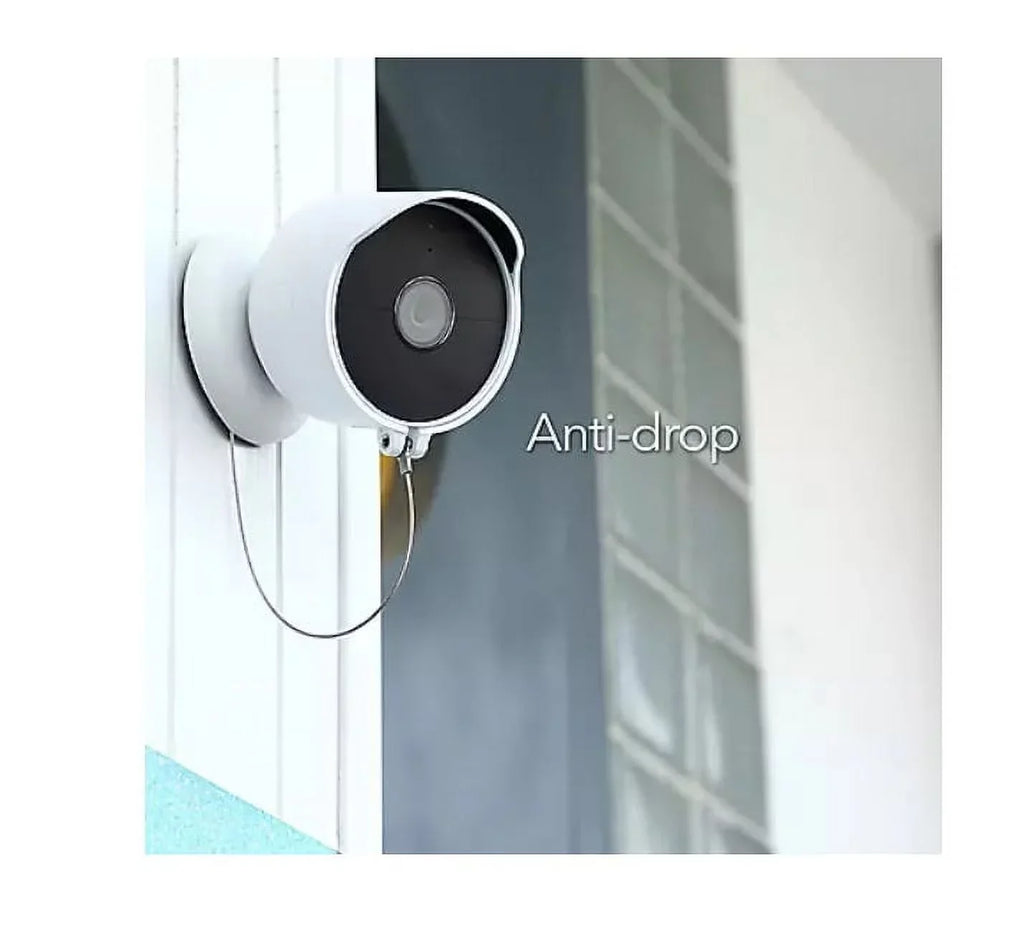 Restored Google Nest Camera 2pk with  Anti-Theft Mount 2pk (Refurbished)