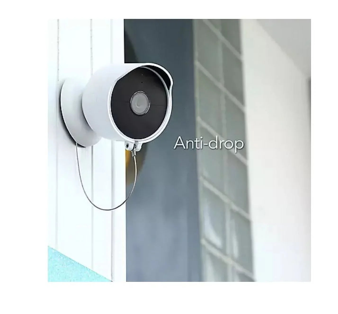 Restored Google Nest Camera 2pk with  Anti-Theft Mount 2pk (Refurbished)