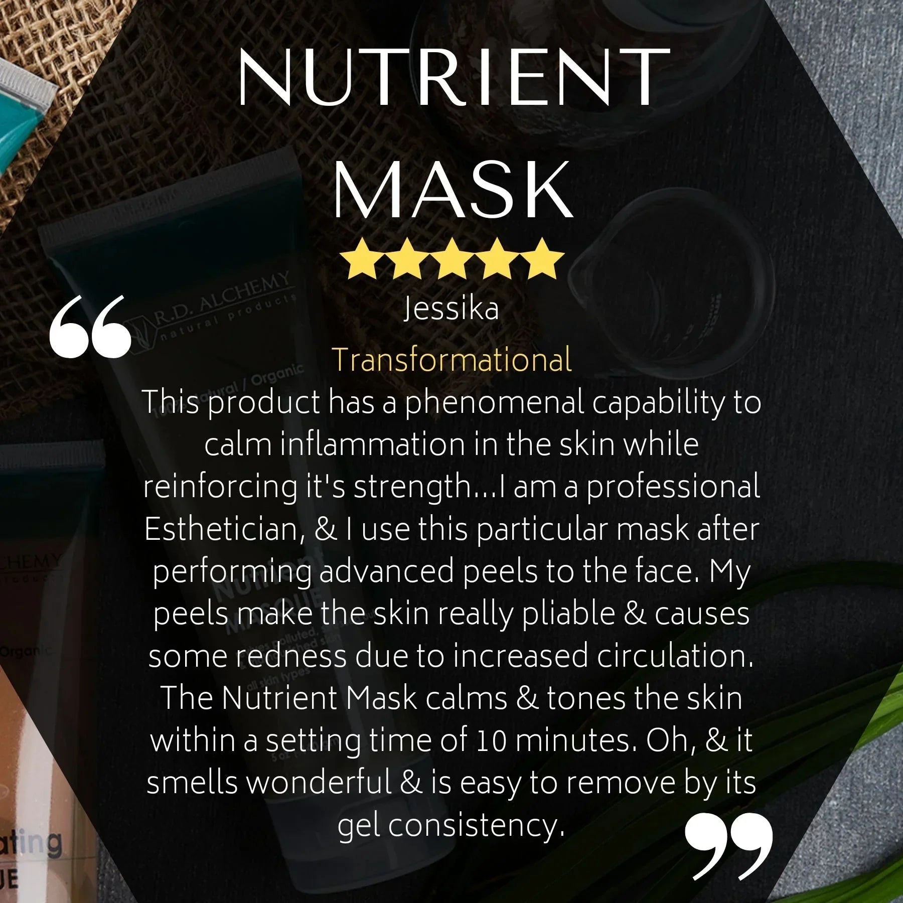 Alchemy - Nutrient Mask - Natural and Organic