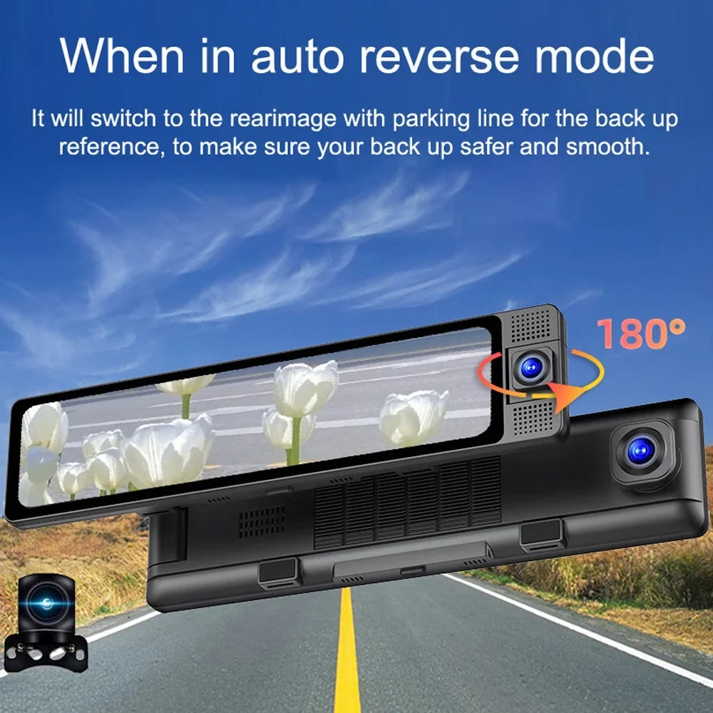 moobody Dashcam Auto Driving Recorder with  Interconnection and Wide Angle Car Camera