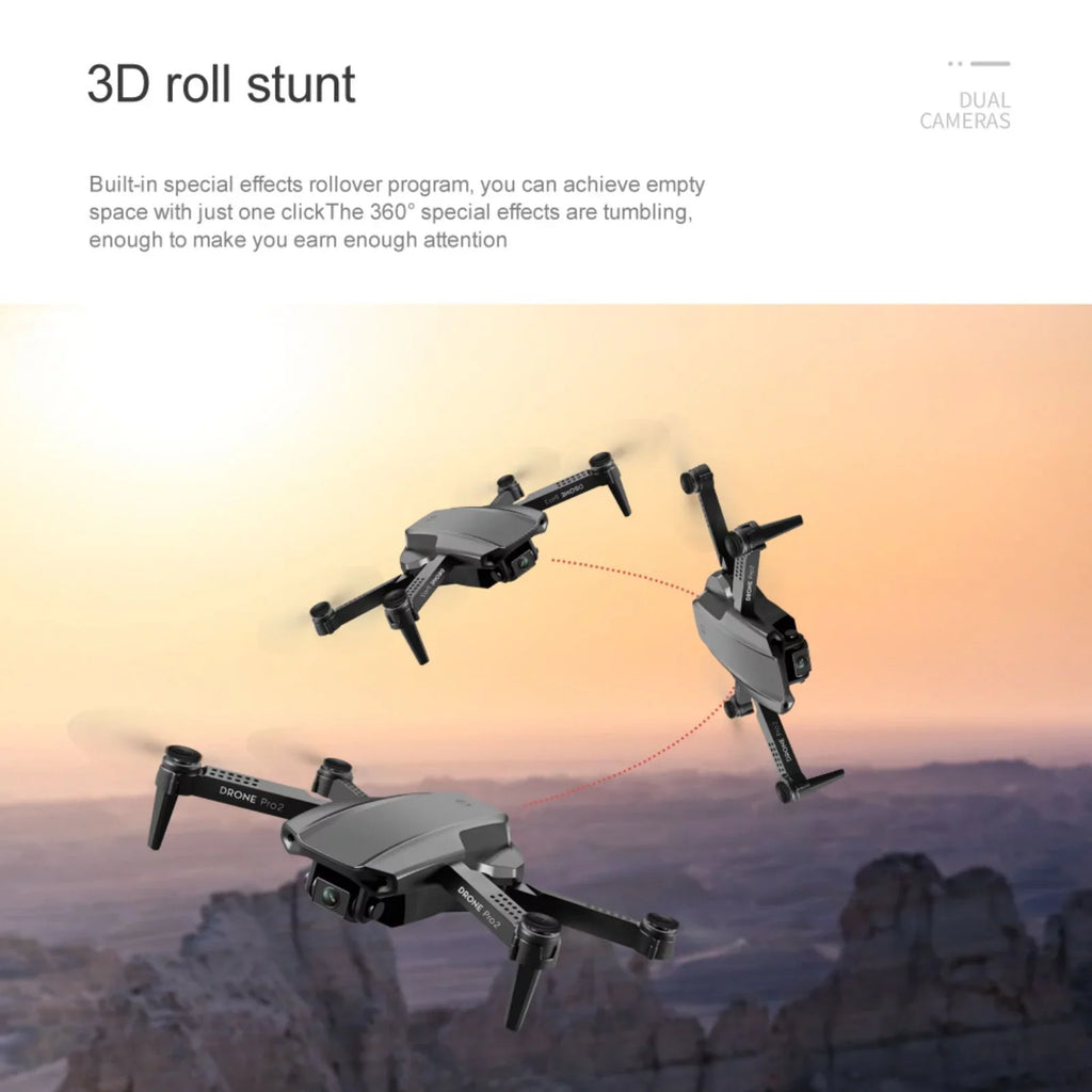 Dqacd 2021 New    Drone 4K  Dual Camera  WiFi  Foldable Drone