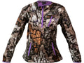 Treezyn  Vixzyn 1/4 Zip Pullover - Women's, Late Seezyn Purple, Large, -4