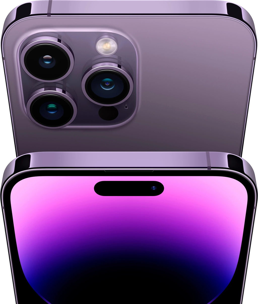 Restored Apple iPhone 14 Pro 256GB Deep Purple (-Mobile) / (Refurbished)