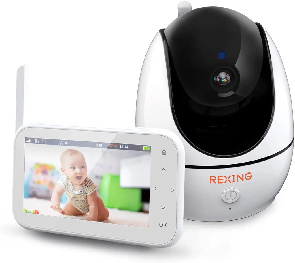 Rexing  Baby Monitor w/ Recording Capabilities 4.5"  Display