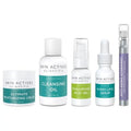 Skin Actives Scientific  Hydrating & Glow Bundle - Hydramist, Ultimate Moisturizing Cream, Every Lipid Serum, Hyaluronic Acid Gel, Cleansing Oil