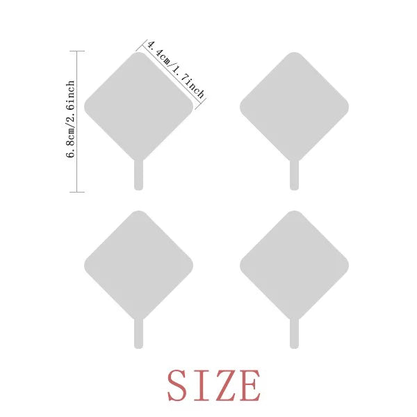 Like Sports Fitness Balanced Cross-country Adhesive Wall Hooks Hanging Self Sticky