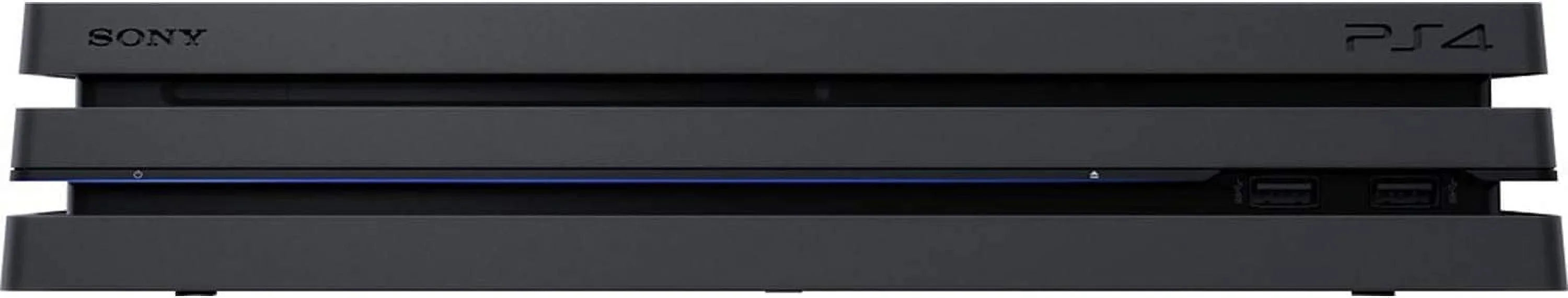Sony PlayStation 4 Pro 1TB Gaming Console Black  Cable 2 Controller With   Cleaning Kit Bundle Like New