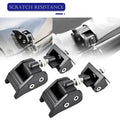 Durable Black Front Hood Latch Lock Catch for Jeep Wrangler  07-18 - Enhanced Vehicle Security