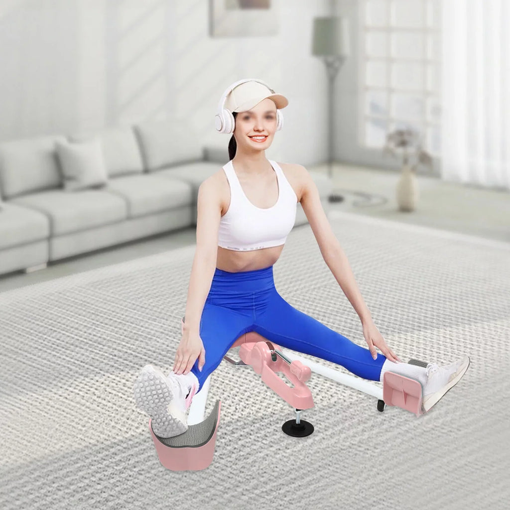 Portable Stretchmaster Leg Stretcher Stretching Machine Home Fitness Equipment Pink