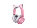 Razer Kraken  Kitty Edition: Bluetooth 5.0-40ms Low Latency Connection - Custom-Tuned 40mm Drivers - Beamforming Microphone - Powered by Razer Chroma - Quartz Pink