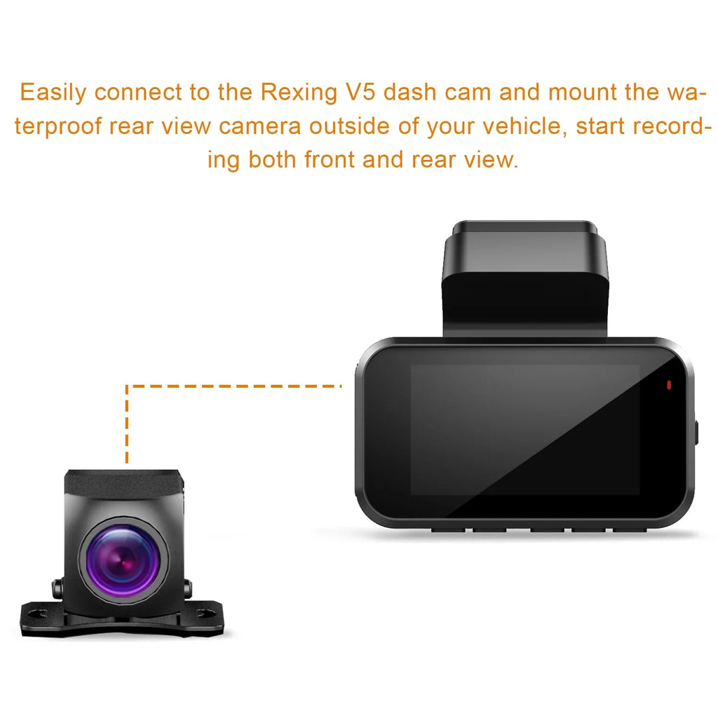 Rexing  Waterproof Rear View Camera