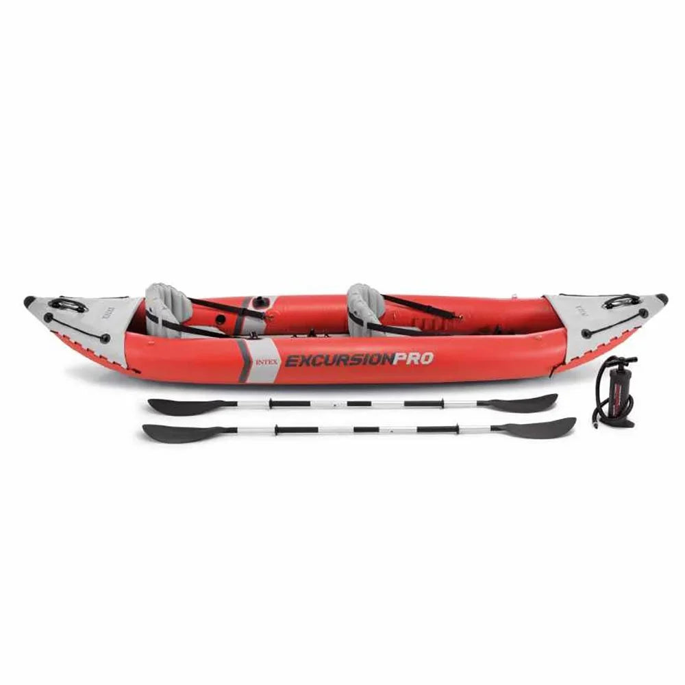 Intex 2 Person Vinyl Kayak w/ Oars & Pump & 2-Person  Kayak w/ Oars Air Pump