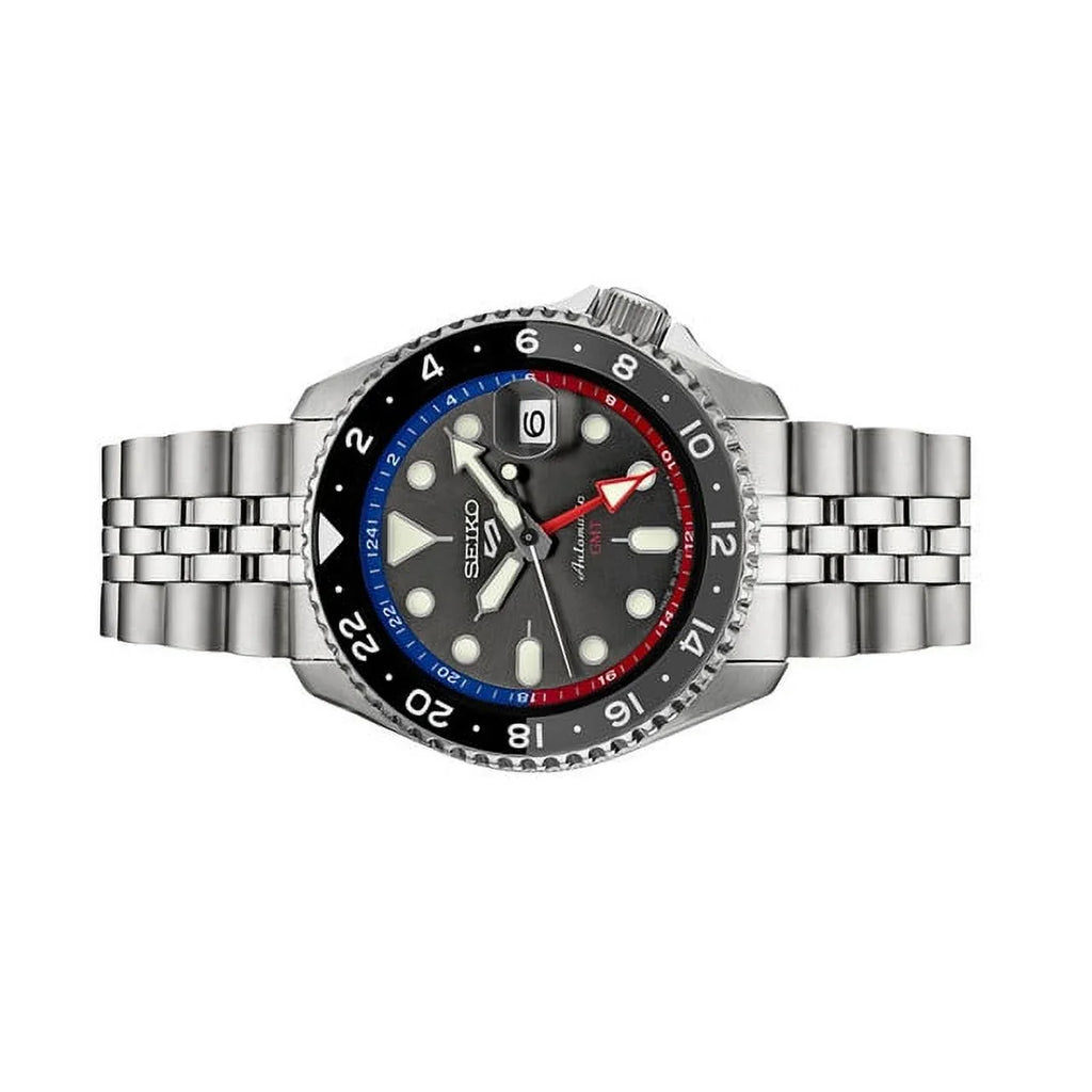 Seiko 5 Sports Automatic  Watch with Grey Dial #