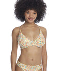 Wildflower Meadow Maya Bikini Swim Top,  38D,  38D,