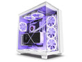 Elite - All White - --01 - Premium Dual-Chamber - Mid-Tower -  Fans - Case