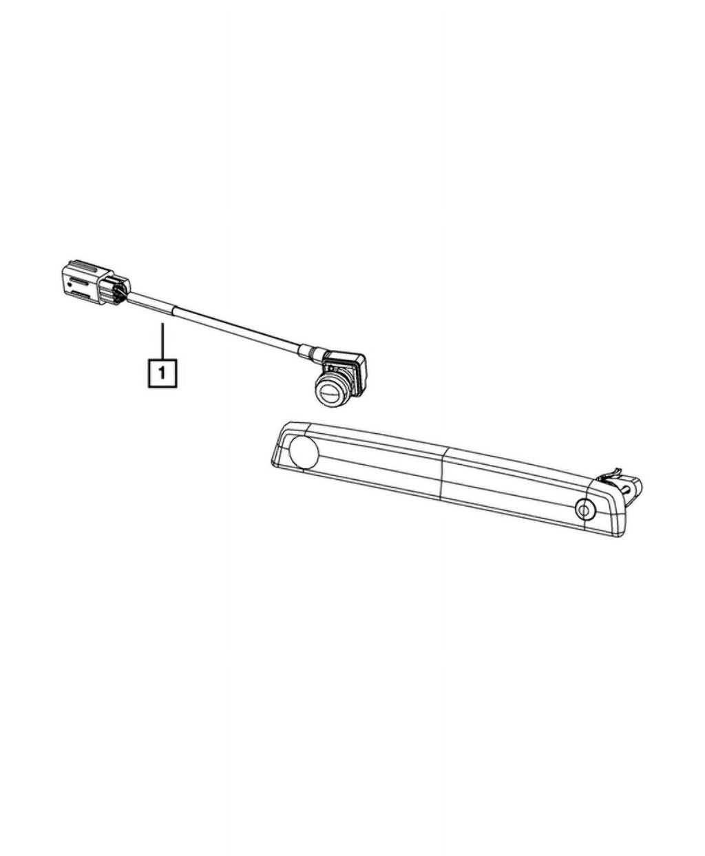 New Genuine Mopar Camera  56054058AH