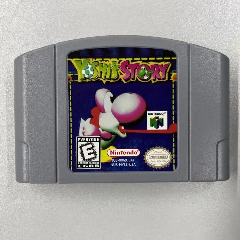 Mario Kart 64 Smash Bros Party 1 2 3 GoldenEye 007 Video Game For Nintendo