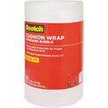 Scotch Perforated Cushion Wrap - 12" Width x 30 ft Length - Perforated, Lightweight, Recyclable, Non-scratching, Easy Tear - Polyethylene, Nylon - Clear | Bundle of 5