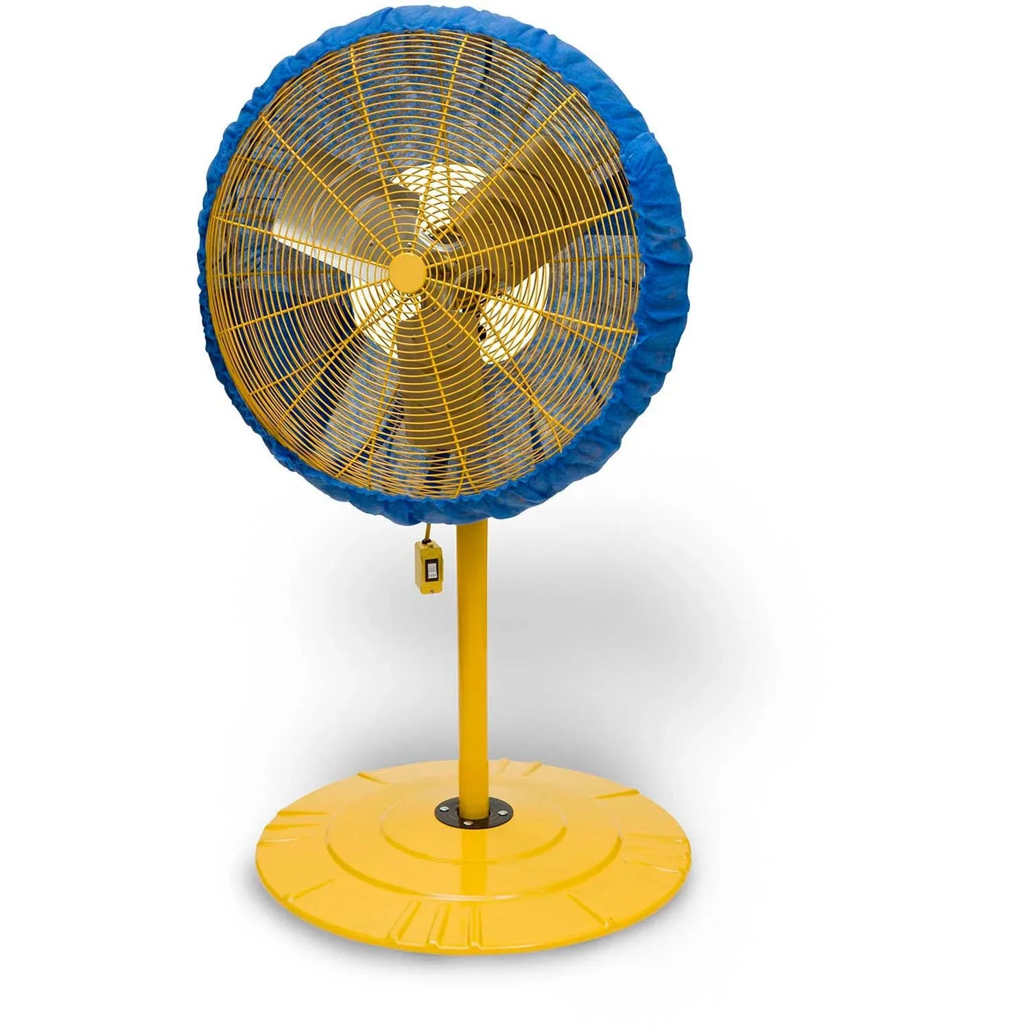 Global Industrial Fan Shroud Air Filter,  6, 24" x 24" x 6", Lot of 12