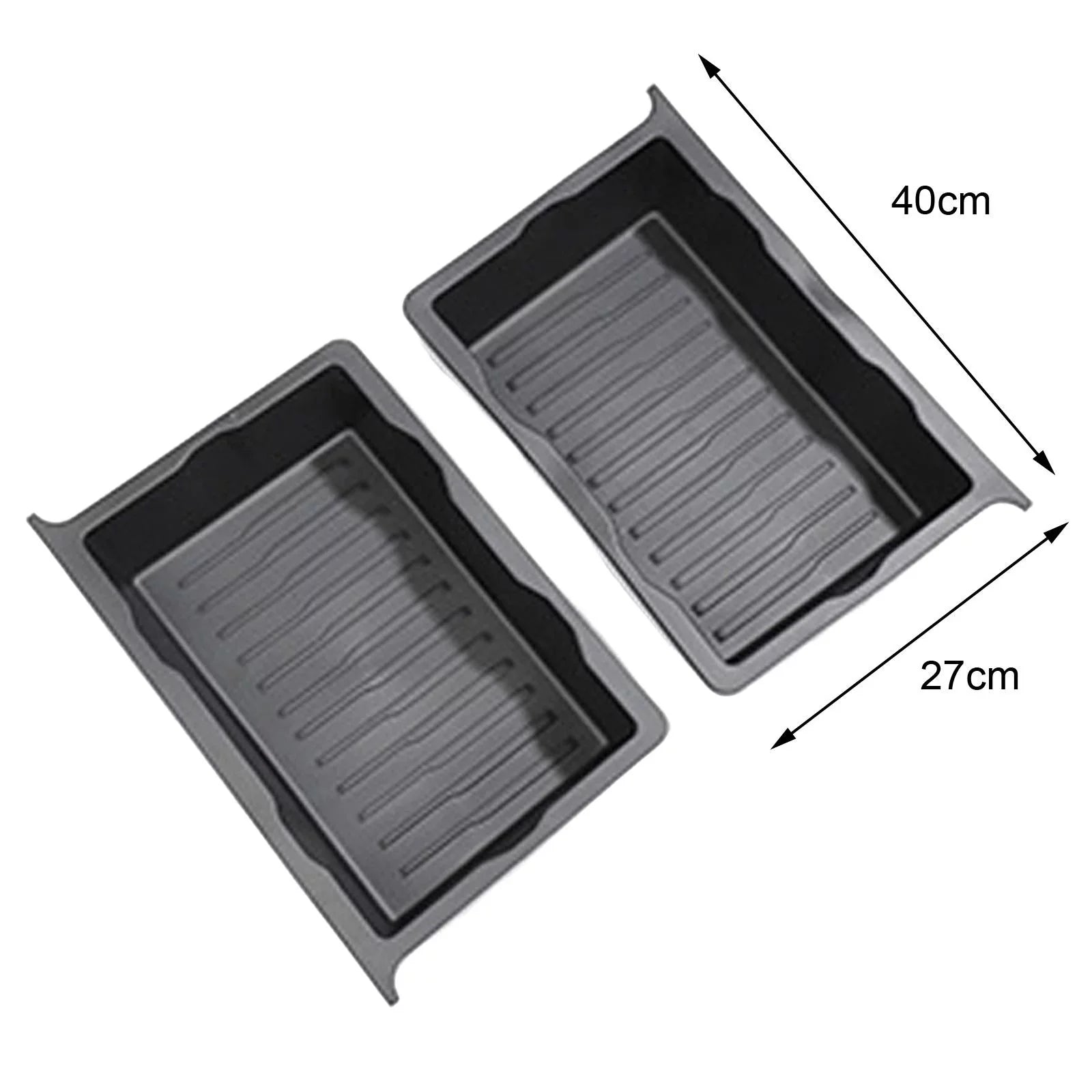 under Seat Storage Box Hidden Tray Durable Underseat Organizer Tray for Model