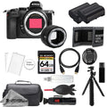Nikon  Mirrorless Digital Camera (Body) w/    Mount Adapter+ 64GB + Extra Battery+ Tripod- Accessory Kit