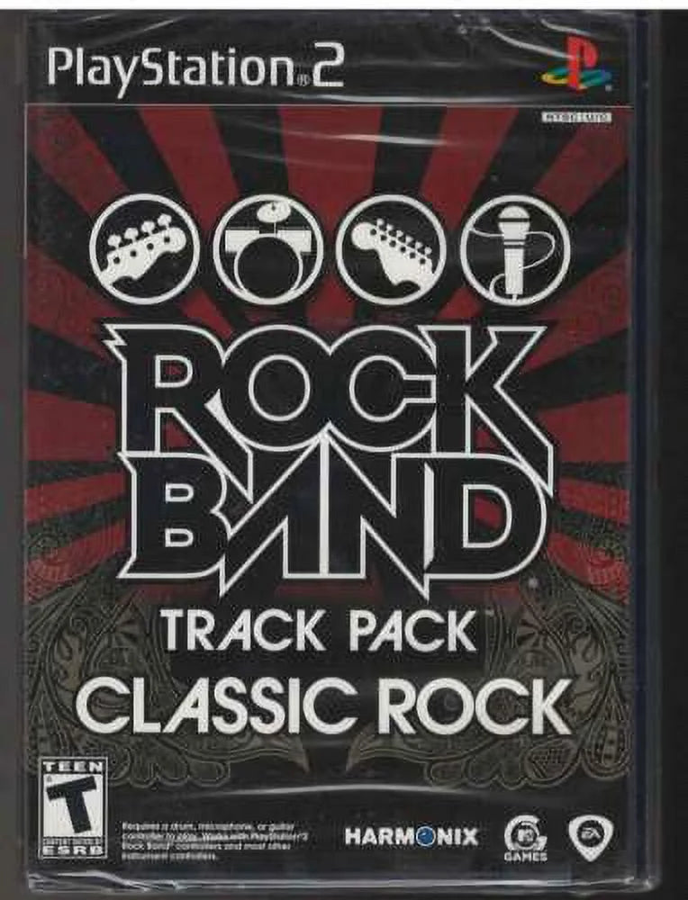 Rock Band Track Pack: Classic Rock  (Brand New Factory Sealed  Version)