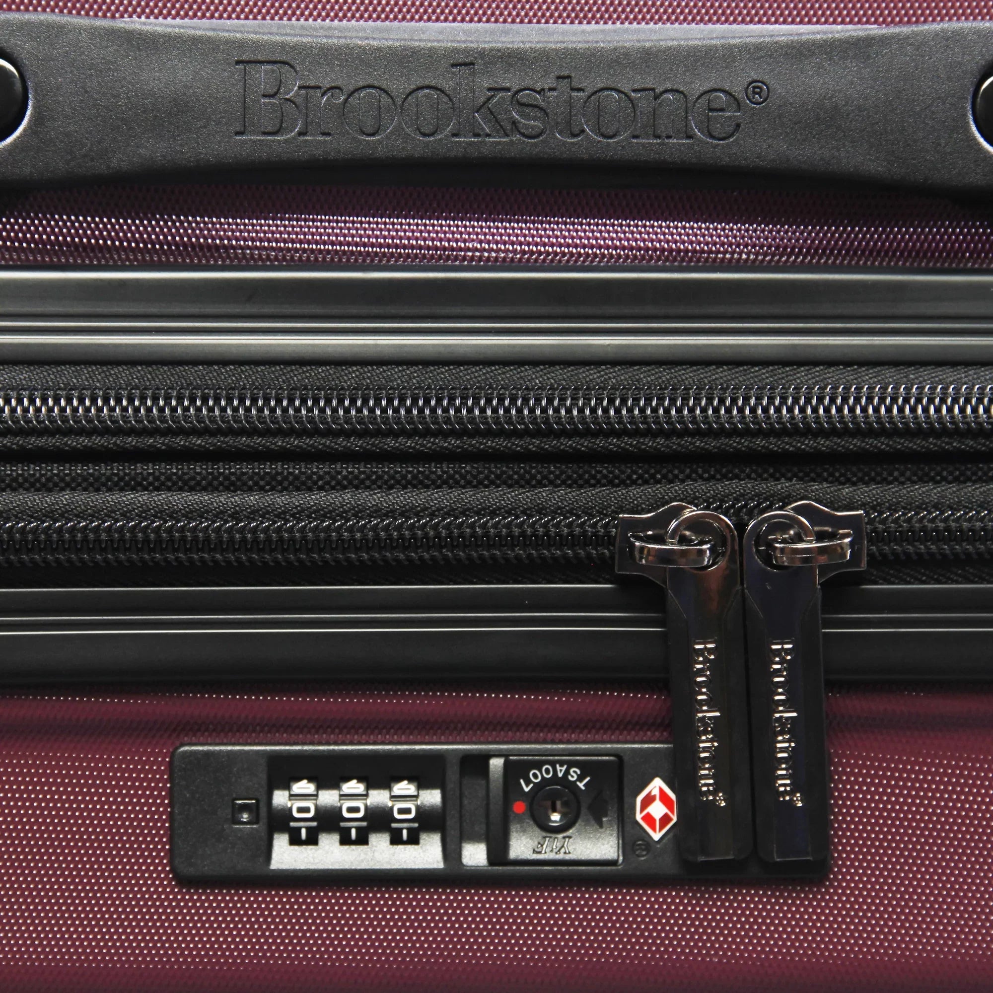 Brookstone Nelson 29" Hardside Spinner Luggage - Plum