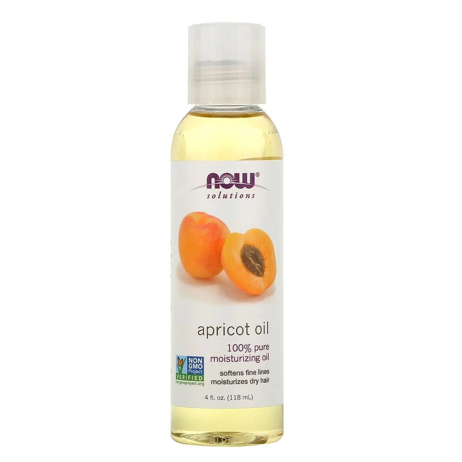 Foods, Solutions, Apricot Oil, 4 fl oz (118 ml) Pack of 4