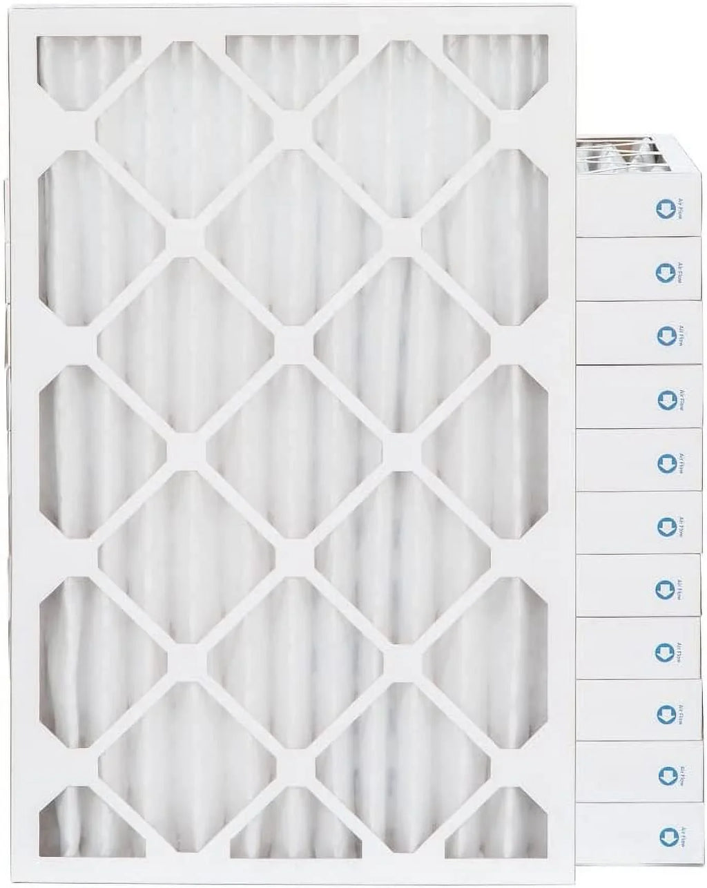 18X25x2  8 Pleated  Furne Air Filters. Case Of 12. Ext Size: 17-1/2  24-1/2  1-3/4