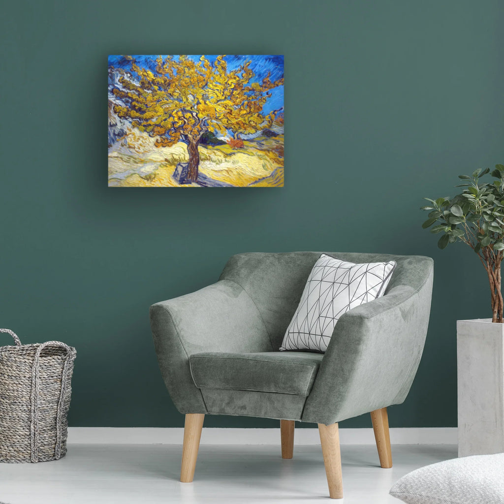 Vincent Van Gogh 'The Mulberry Tree' Canvas Art