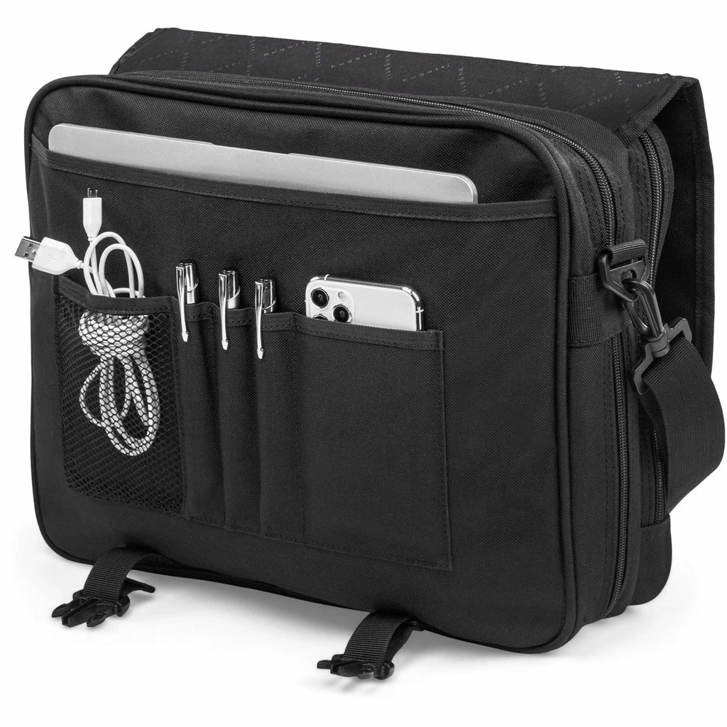 bugatti   Carrying Case (Briefcase) for 15.6" Notebook, Black
