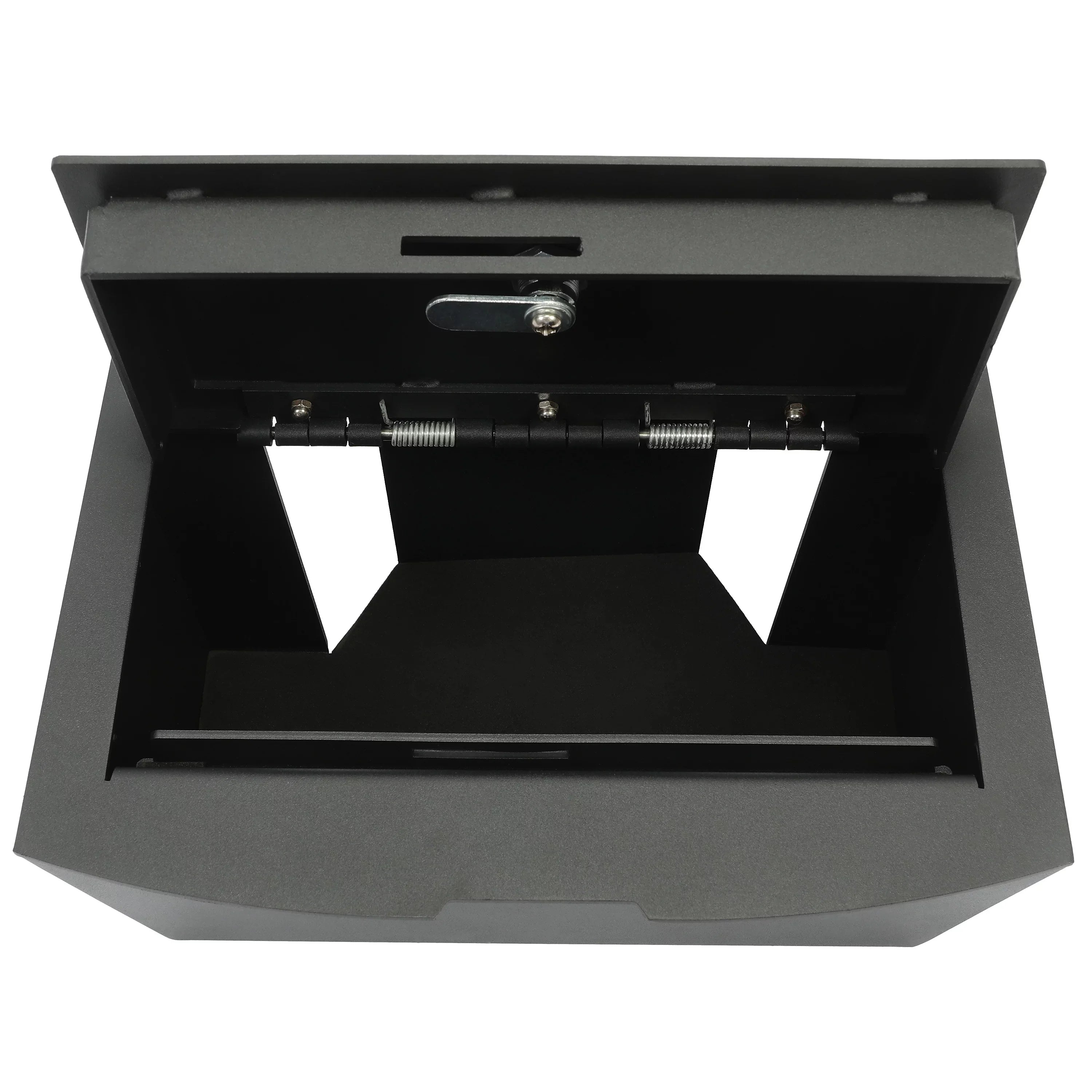 Center Console Gun Safe Storage Box Console Vault for 2009-2018 Dodge Ram 1500 2500 3500  Lock Console Safe Vault