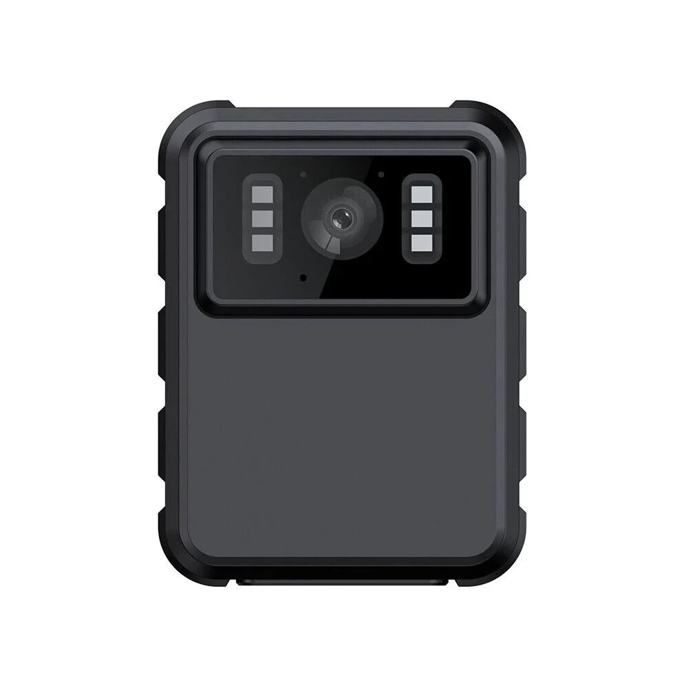 KingFurt 1080p & 2K  WiFi Action Cam with Night Vision - Outdoor Helmet Camcorder, Loop Recording, 2000mAh Battery - Black