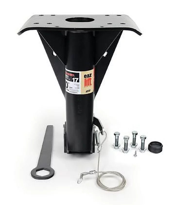 Camco Eaz-Lift Camper/ Gooseneck Adapter | Converts a 5th Wheel Trailer to Gooseneck | Rated for 30,000lbs (48490)