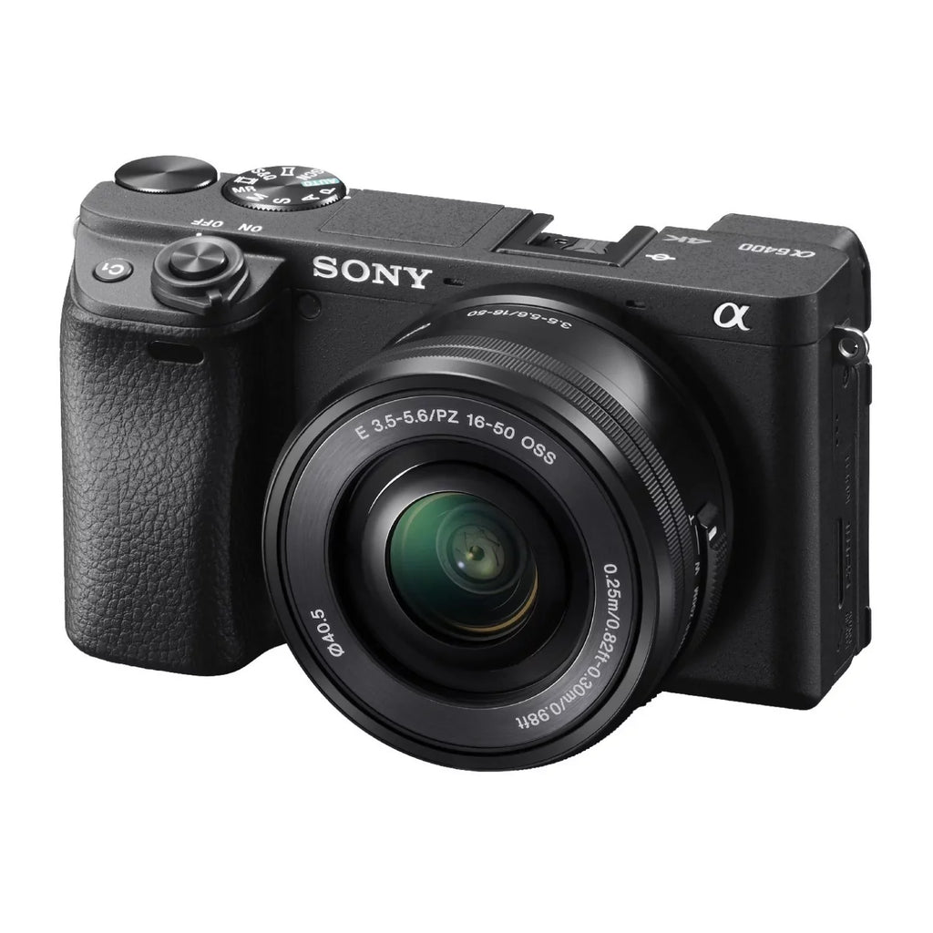 Sony / Mirrorless Digital Camera with 16-50mm (Black) Holiday Bundle
