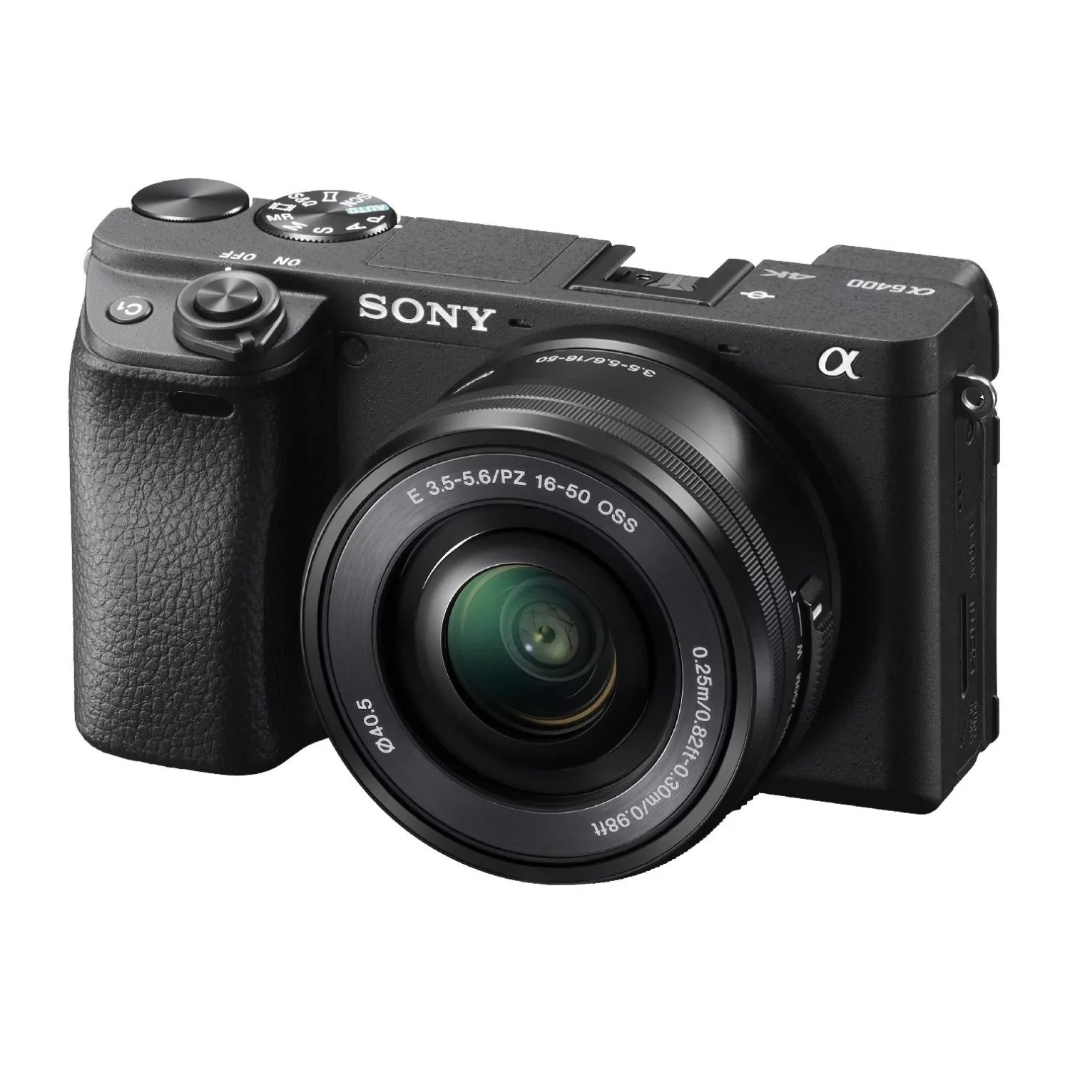 Sony / Mirrorless Digital Camera with 16-50mm (Black) Holiday Bundle