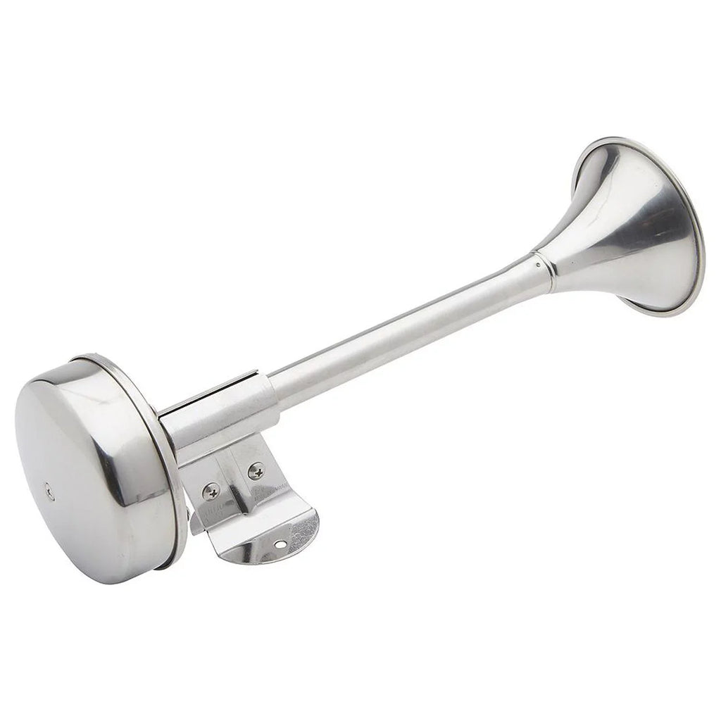 Seachoice 14621 Compact Single Trumpet Electric Horn 12V Stainless Steel