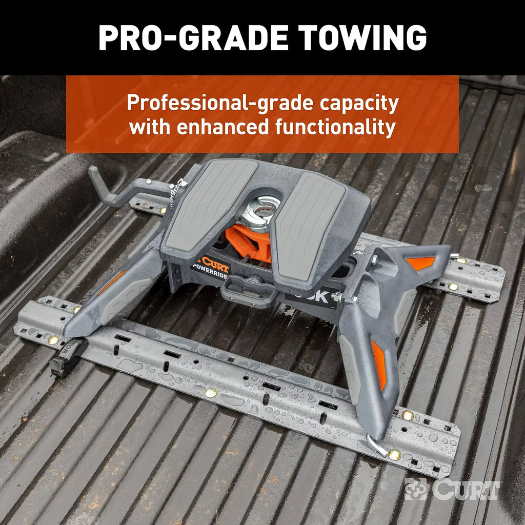 16320 PowerRide 30K 5th Wheel Towing Hitch, 30,000 Pound Capacity