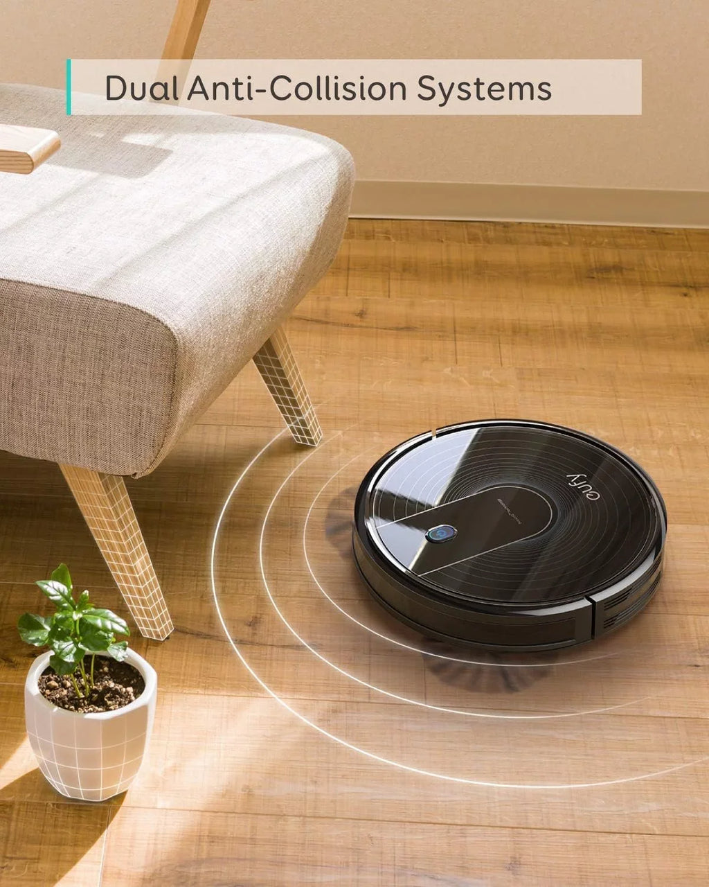 Open Box Eufy by Anker BoostIQ RoboVac 12 Robot Vacuum Cleaner - - Black