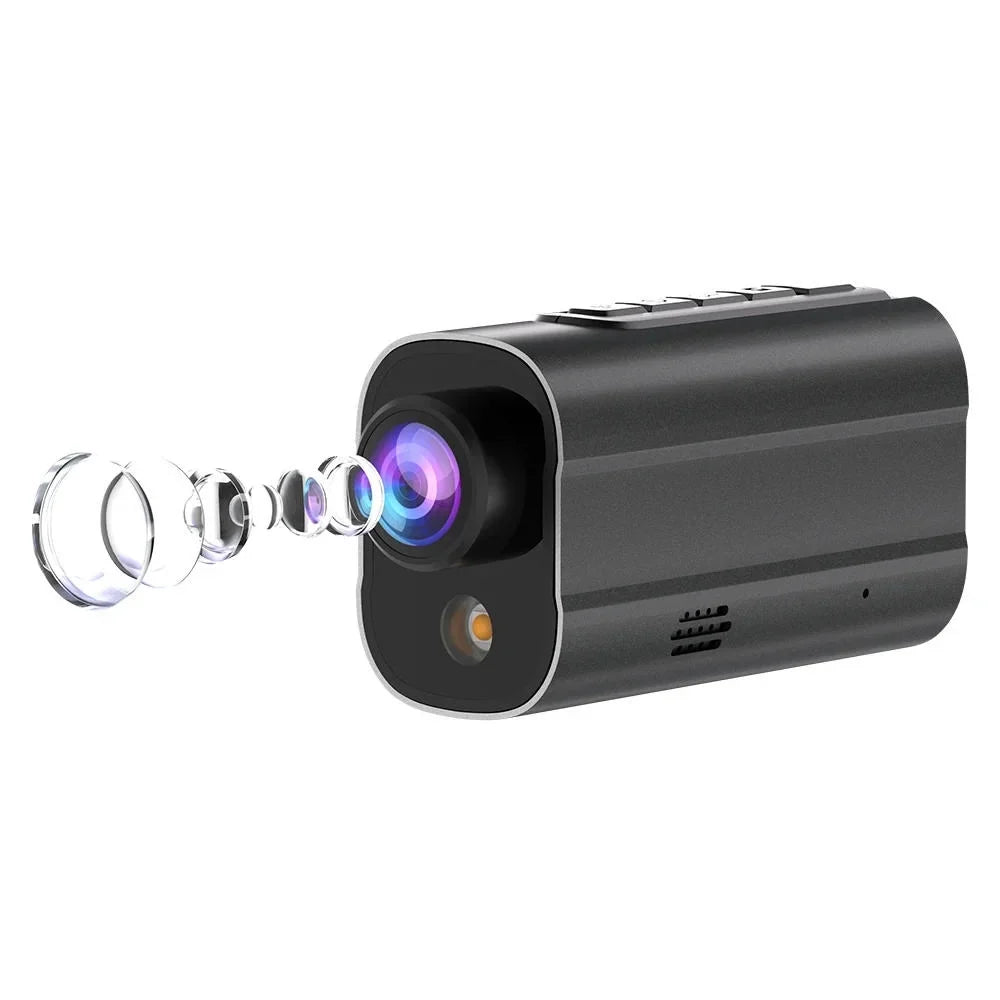 5K Action Camera Road Bike Motorcycle Helmet Camera Anti Shake Riding Bicycle Drive Recorder with Led Light WiFi Sport