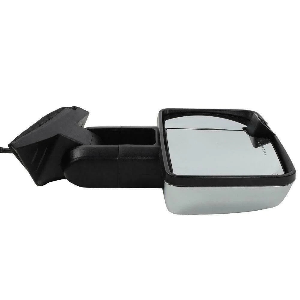 Teledu Power Heated Chrome Towing Mirrors For Chevrolet   Signal&Backup Lamp