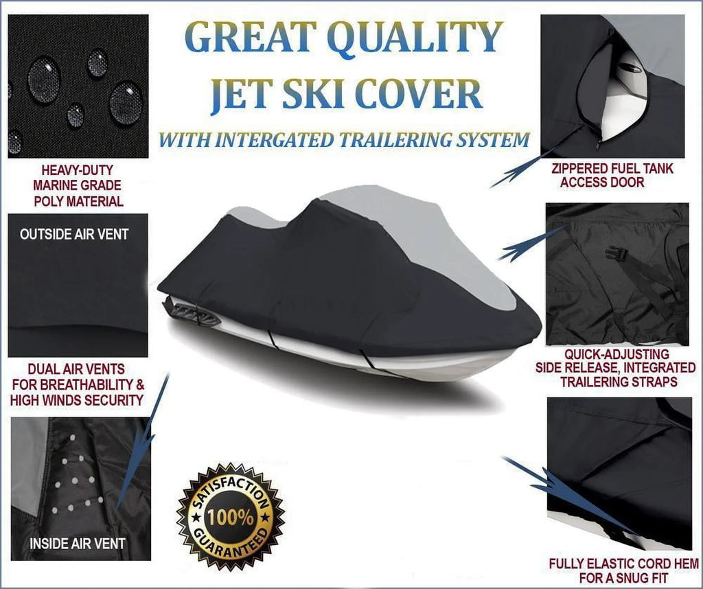 '-  600D   Cover Compatible for Yamaha Wave Raider 760 1996 2 Seater