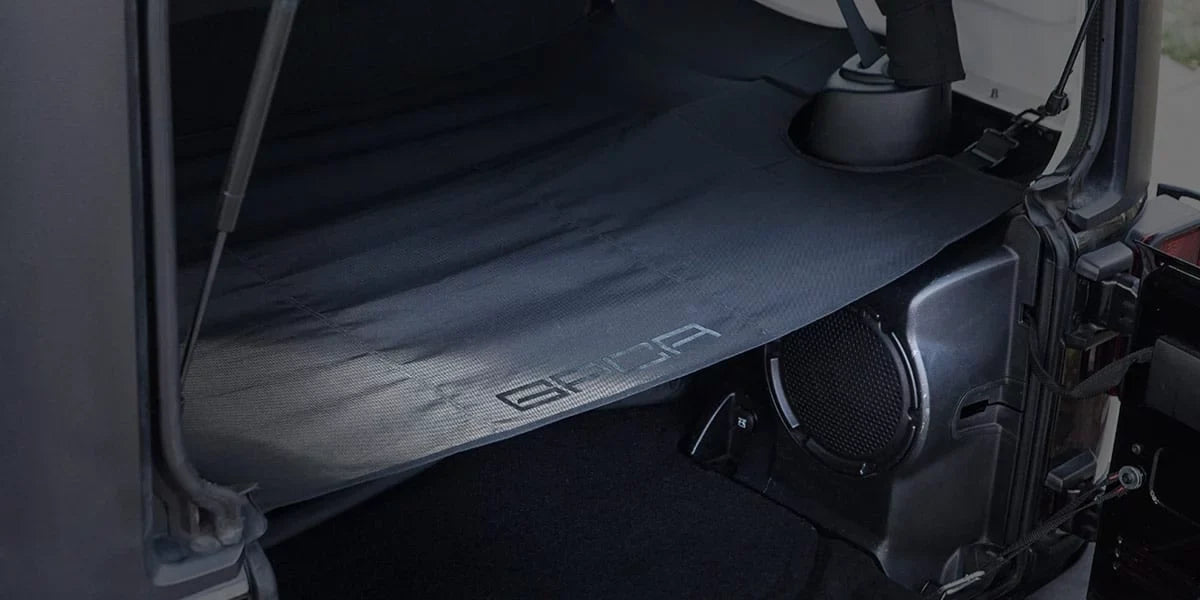 Cargo Cover   for Wrangler  4DR Sport/ Sahara/ Rubicon/ Freedom Unlimited 2007-2018 models ()