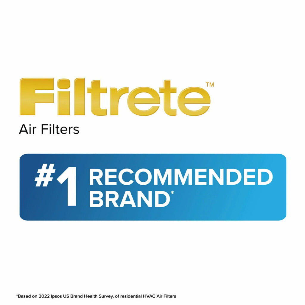 Filtrete 14x30x1 Air Filter,  1500  12, Advanced Allergen Reduction, 4 Filters