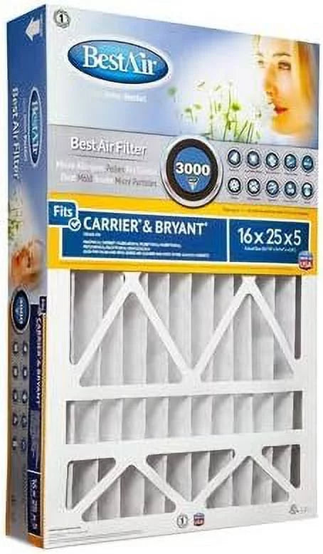 '-13R 16x25x5 Carrier Filter - Quantity 2