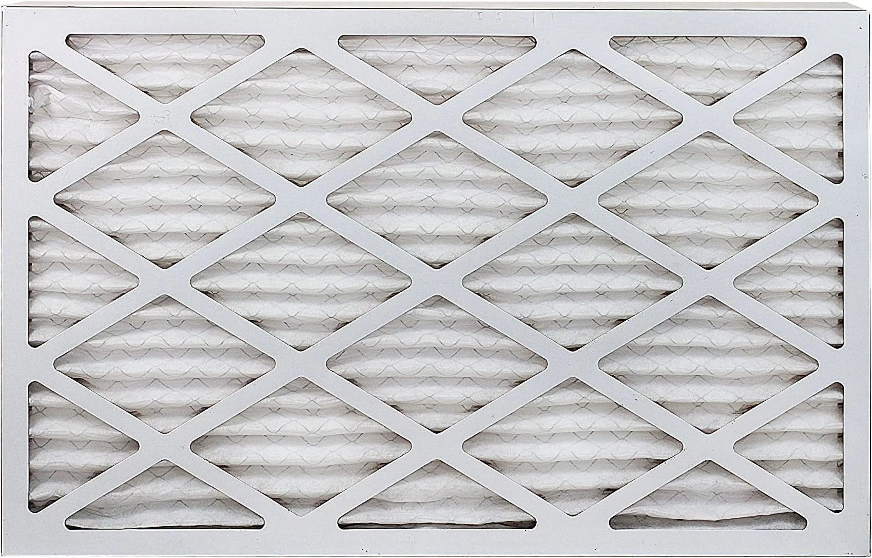 Filterbuy 16x25x2  13 Pleated   Furnace Air Filters (6-Pack)